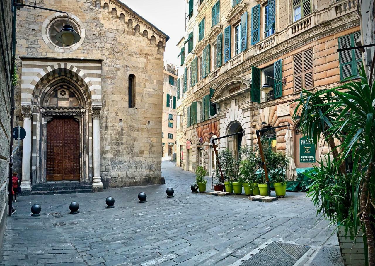 Romantic Suite Con Vista San Donato Генуя Экстерьер фото